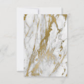 MARBLE INSPIRED WHITE GOLD BEWAREN DE DATUM AANKONDIGING (Achterkant)