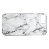 Marble iPhone 7, Barely Daar Hoesje! Case-Mate iPhone Case (Achterkant (Horizontaal))