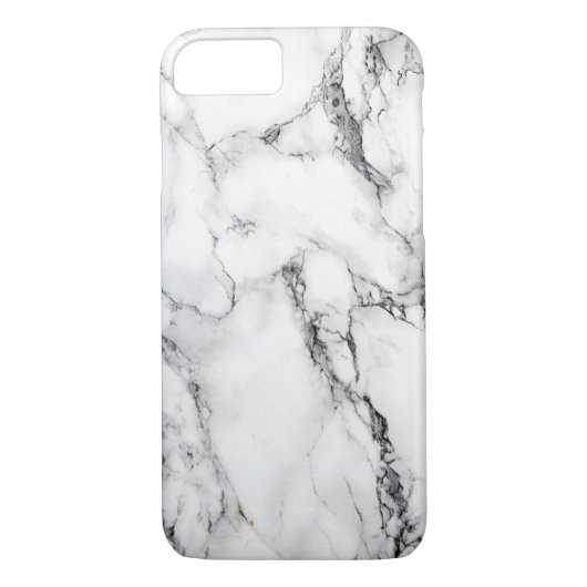 Marble iPhone 7, Barely Daar Hoesje! Case-Mate iPhone Case (Achterkant)
