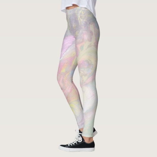 *~* Marble Iridescent Pastel Pinks Blues Swirly Leggings (Links)