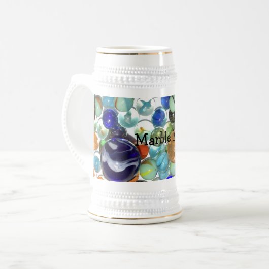 Marble King Stein Bierpul (Voorkant links)