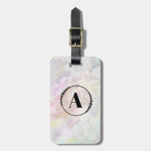 *~* Marble & Lace + Black Diamond Monogram