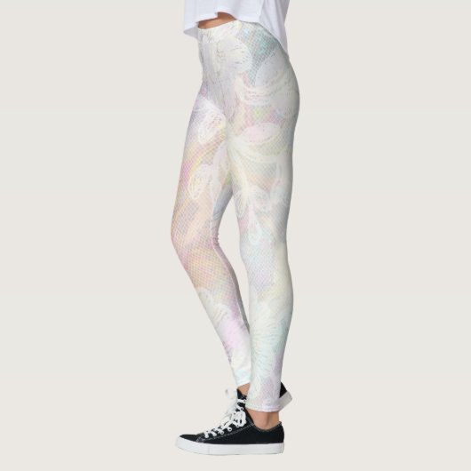*~* Marble Lace Iridescent Pastel Pinks Blues Leggings (Links)