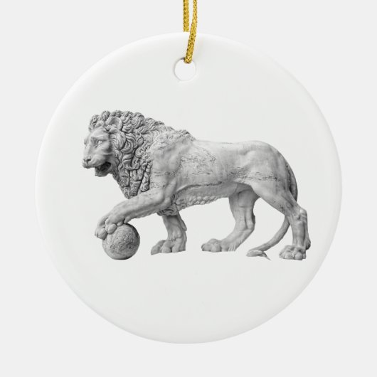 Marble Lion Ornament (Voorkant)
