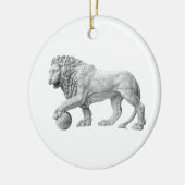 Marble Lion Ornament (Links)