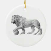 Marble Lion Ornament (Achterkant)