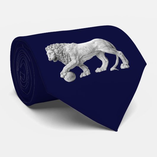 Marble Lion Stropdas (Opgerold)