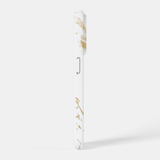 Marble Luxe Golden Phone Case iPhone Hoesje (Rechterkant)