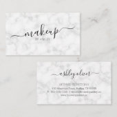 MARBLE Makeup Visitekaartje (Voorkant / Achterkant)