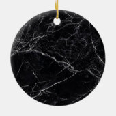 Marble Memorial Halo & Angel Wings Keramisch Ornament (Achterkant)