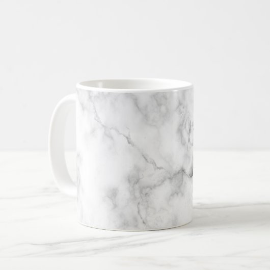 MARBLE Mok | Simplistic + minimalistische dagelijk (Voorkant links)