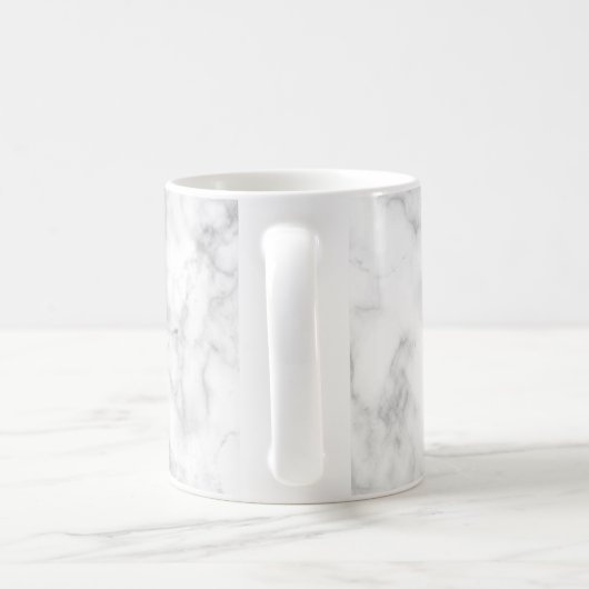 MARBLE Mok | Simplistic + minimalistische dagelijk (Handvat)