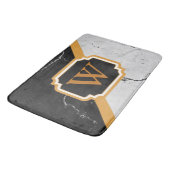 Marble Monogram Badmat (Gekanteld)