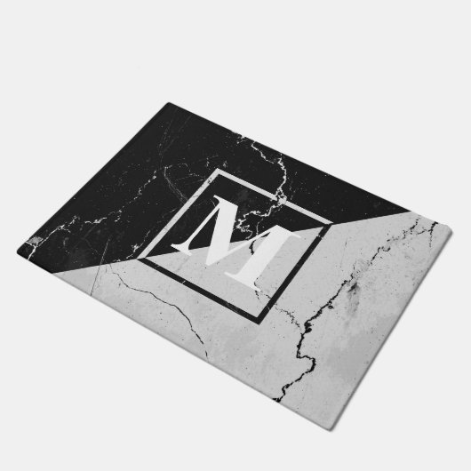 Marble Monogram Deurmat (Schuin)