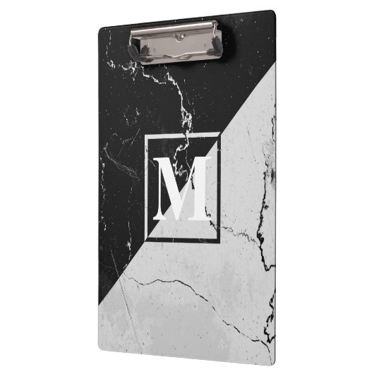 Marble Monogram Klembord (Links)