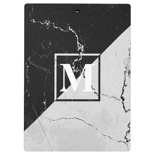 Marble Monogram Klembord (Achterkant)