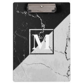Marble Monogram Klembord (Voorkant)