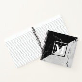 Marble Monogram Notitieboek (Binnen)