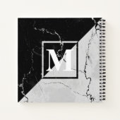 Marble Monogram Notitieboek (Achterkant)