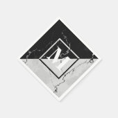 Marble Monogram Servet (Hoek)