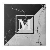 Marble Monogram Tegeltje (Voorkant)