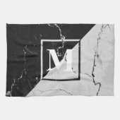 Marble Monogram Theedoek (Horizontaal)