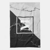 Marble Monogram Theedoek (Verticaal)