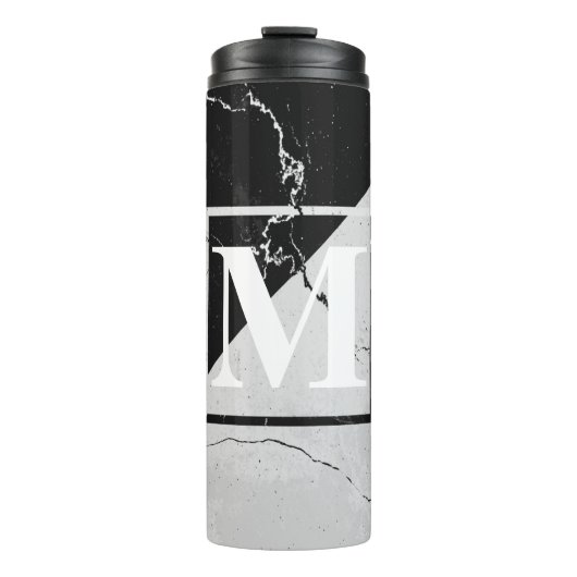 Marble Monogram Thermosbeker (Voorkant)