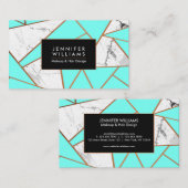 Marble Mosaic Visitekaartje (Voorkant / Achterkant)