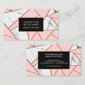 Marble Mosaic Visitekaartje (Voorkant / Achterkant)