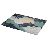 Marble Mountain Landscape Snijplank (Hoek)