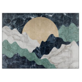 Marble Mountain Landscape Snijplank (Voorkant)
