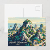 Marble Mountains Vietnam Briefkaart (Voorkant / Achterkant)