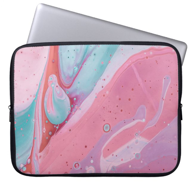 Marble Neopree-laptophoes, 15 inch Laptop Sleeve (Voorkant)