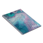 Marble Notebook Blue Notitieboek (Rechterzijde)