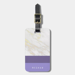 Marble Ombre ⎢ Monogram Bagagelabel