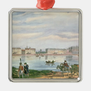 Marble Palace en Neva Embankment St. Metalen Ornament