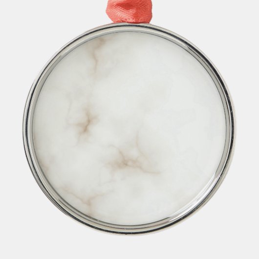 Marble Pastel Glitter Premium Round Ornament (Voorkant)