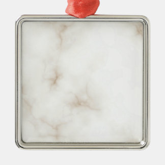 Marble Pastel Glitter Premium Square Ornament