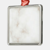 Marble Pastel Glitter Premium Square Ornament (Links)