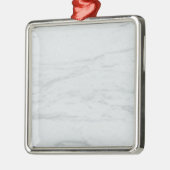 Marble Pastel Glitter Premium Square Ornament (Links)