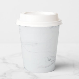 Marble Pastel Stone Textured 8oz Paper Cup Papieren Bekers