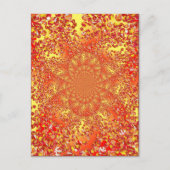 Marble Patch Kaleidoscoped Digital Art Briefkaart (Voorkant)