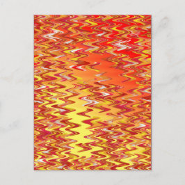 Marble Patch Tight Swirl Digital Art Briefkaart