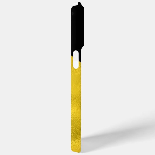 Marble Pattern en Faux Gold Foil Case-Mate iPhone Case (Achterkant / Rechts)