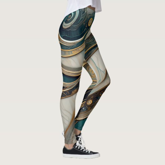 Marble Pattern Leggings (Rechts)