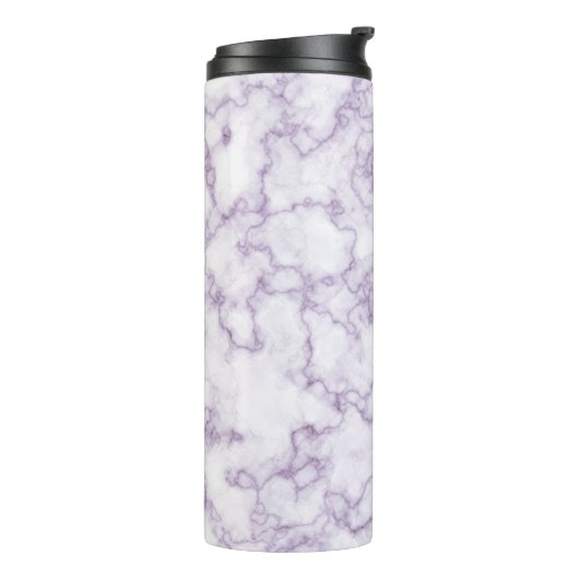 Marble Pattern Paars Thermosbeker (Gedraaid links)