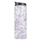 Marble Pattern Paars Thermosbeker (Geroteerd rechts)