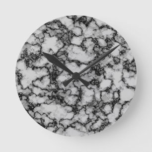  Marble Pattern  Ronde Klok