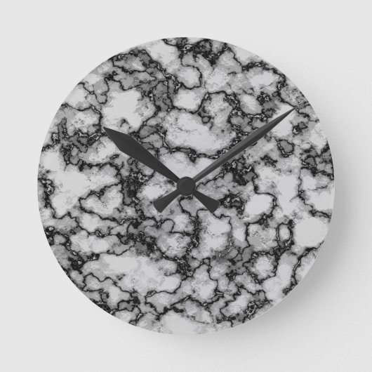  Marble Pattern  Ronde Klok (Voorkant)